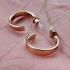 14th & Union Women Earrings Small Hope Ear Gold Tone Fashion Ear Jewelry NWT
